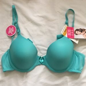 Turquoise T-shirt bra